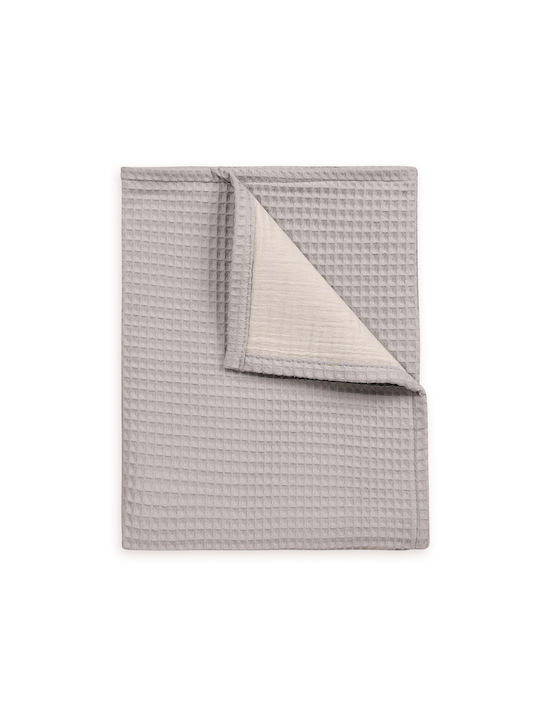Matex Blanket Nursery Swaddling Blankets Waffle Gray 75x100cm