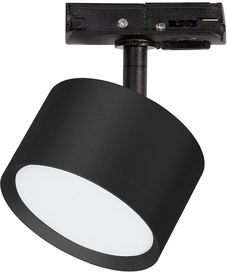 Eko Light Μονό Σποτ με Ντουί GX53 σε Μαύρο Χρώμα