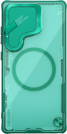 Samsung Galaxy S25 Ultra Case Armored Nillkin Icelade Prop Magsafe Green