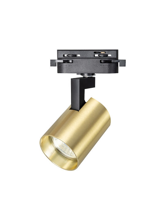 Eko Light Einzel Spot mit Fassung GU10 in Gold Farbe