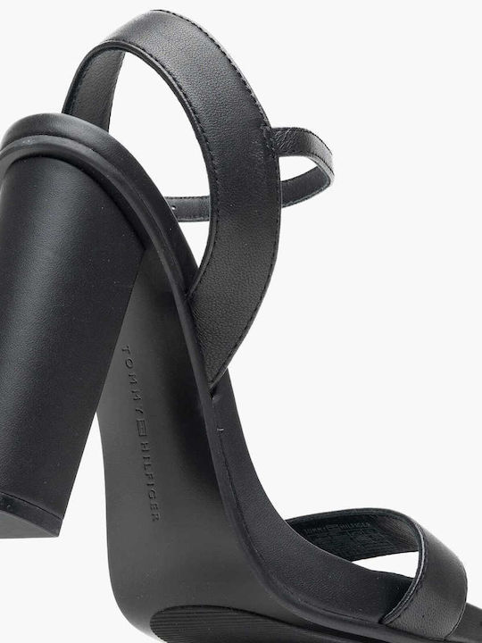 Leather Sandals Black