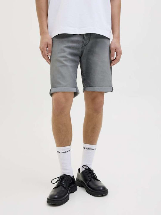 Ανδρική Βερμούδα Τζιν Grey Denim
