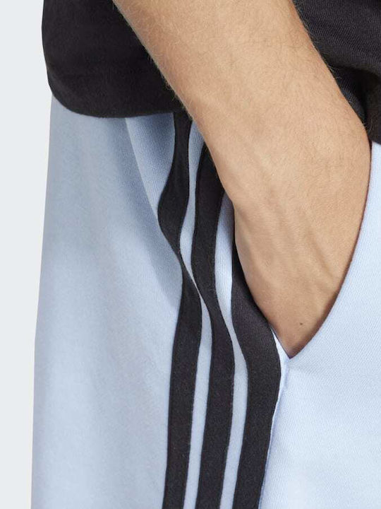 Essential 3-stripes French Terry Ανδρική Βερμούδα Μπλε