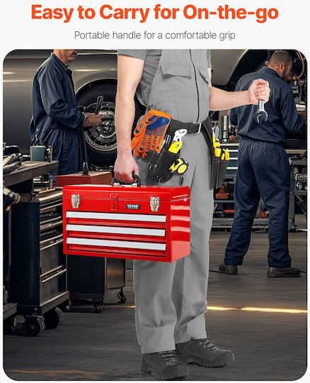 Vevor Hand Tool Case Metallic