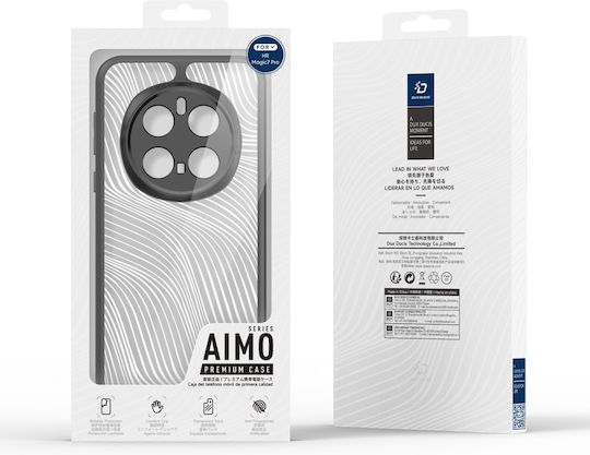Θήκη Duxducis Honor Magic 7 Pro Aimo Case Διαφανής Μαύρη
