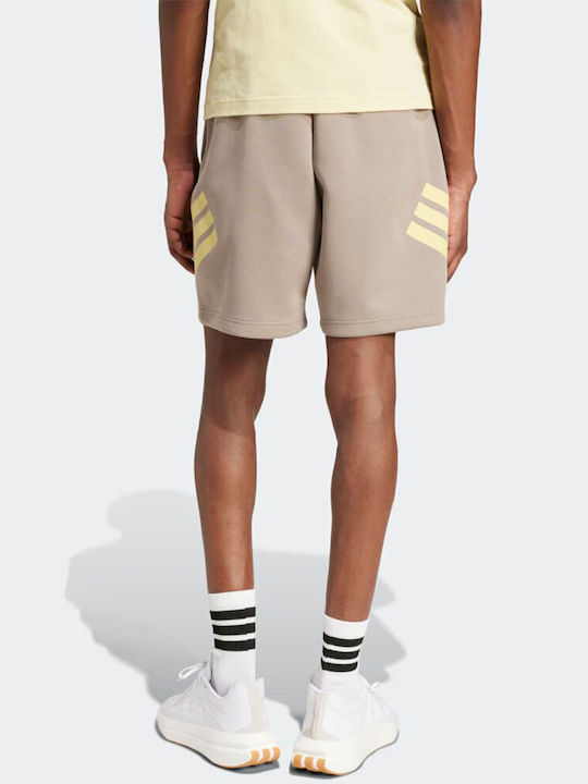 adidas Future Icons 3-stripes Ανδρική Βερμούδα Μπεζ