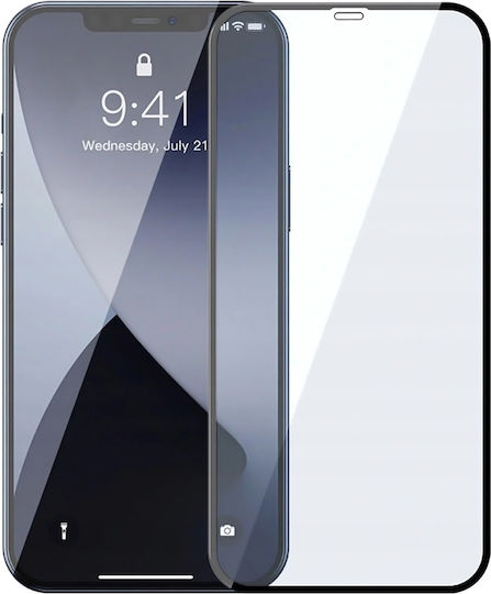 Vollkleber Vollflächig gehärtetes Glas Schwarz (iPhone 5 / 5s / SE)