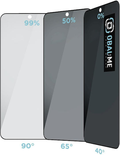 Obal:Me 5D Privacy Tempered Glass Μαύρο (Galaxy S21 5G)