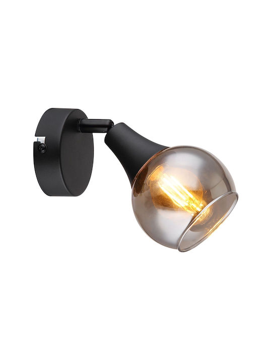 Globo Lighting Leuchte Wand Schwarz 9x14cm