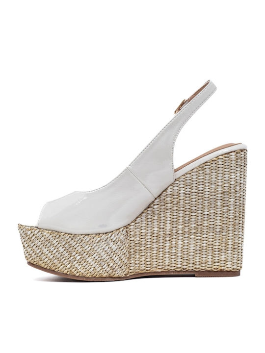 Women's Platform Shoes Beige