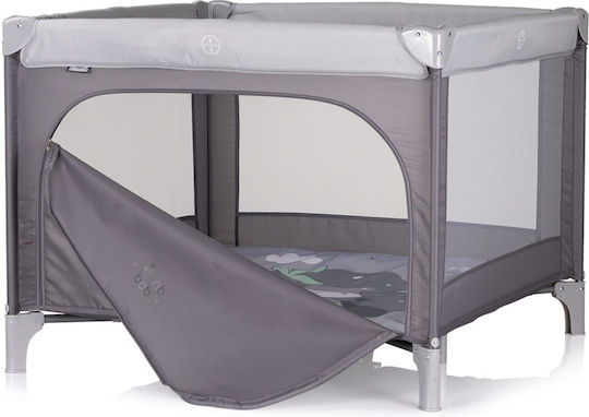 Chipolino Pop Up Laufstall mit Matratze Gray 100x100cm