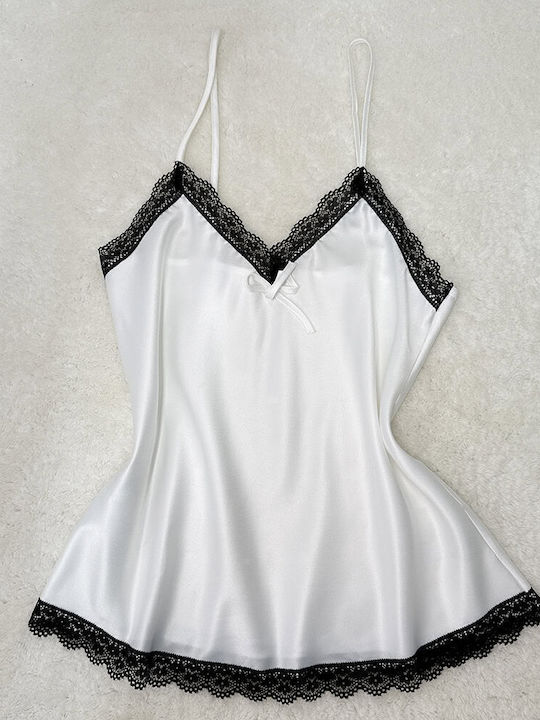 Topaki Summer Babydoll White