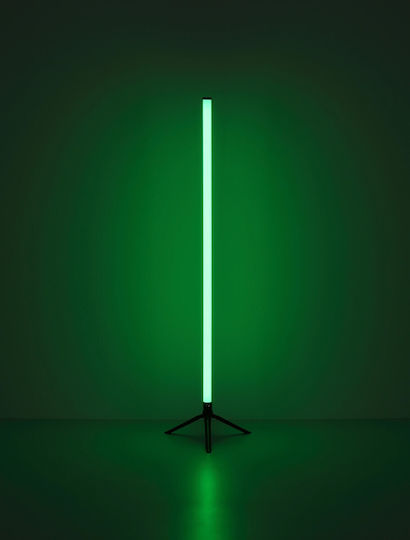 Globo Lighting LED Stehlampe H113 cm mit RGB-Licht Schwarz
