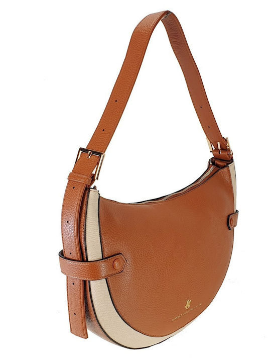 Leather Women's Bag Shoulder Tabac Brown