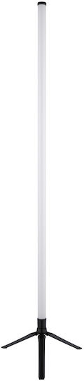 Globo Lighting LED Stehlampe H113 cm mit RGB-Licht Schwarz