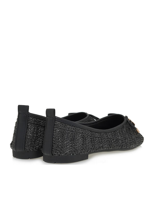 Damen Ballerinas Schwarz