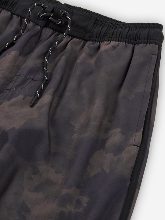 Ανδρικό Μαγιό Βερμούδα Μαύρη Camo
