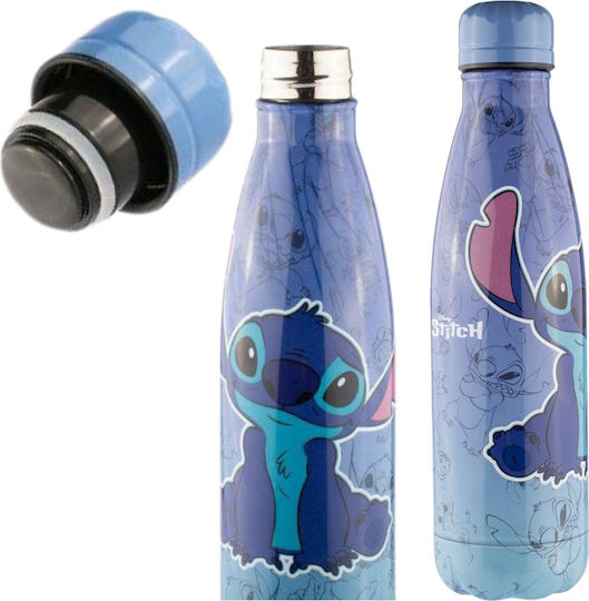 Coriex Παιδικό Παγούρι Lilo & Stitch Ανοξείδωτο Μπλε 500ml