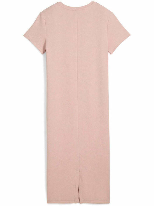 Kleid Puma Her Kleid Pink Damen