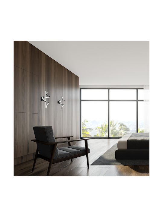 Eko Light Modern Lumină de Perete cu LED Integrat Negru