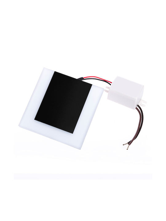Eko Light Φωτιστικό Τοίχου LED Μαύρο