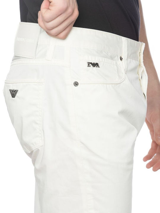 Pantaloni Jeans pentru Bărbați Alb