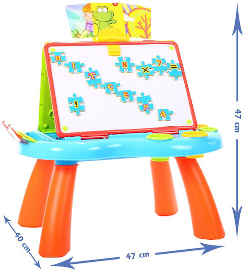 Măsuță pentru Copii pentru Desen din Plastic Multicolor MalPlay Măsuță pentru Copii pentru Desen din Plastic Multicolor MalPlay