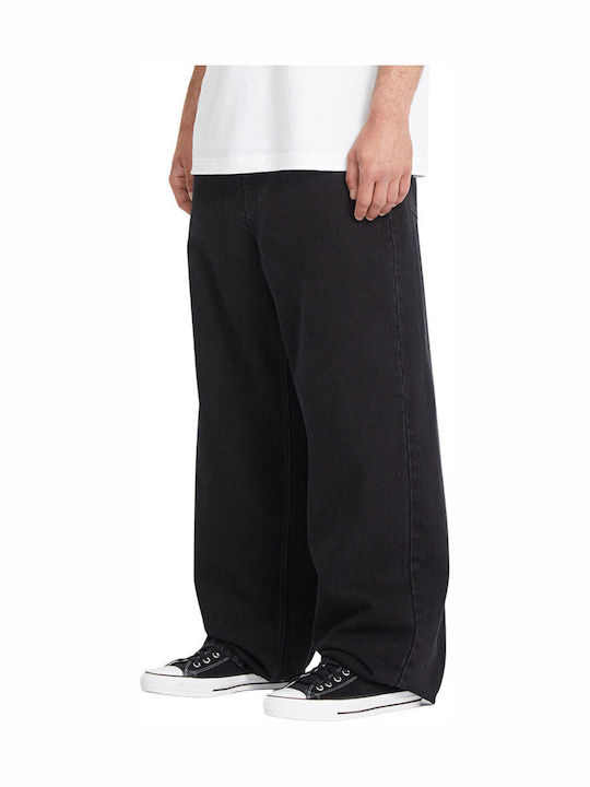 Chillow Men's Jeans Pants with Loose Fit Black
