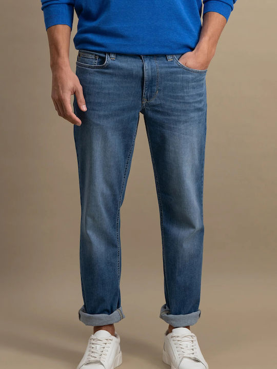 Herren Jeanshose Elastisch Blue