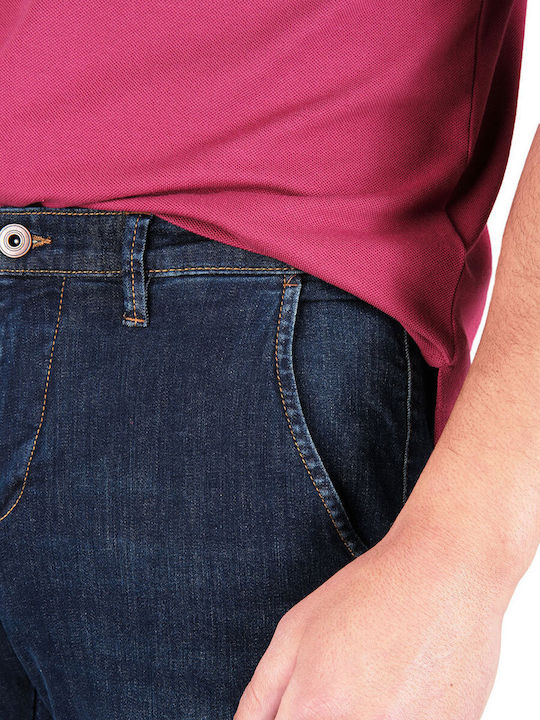 Pantaloni Jeans pentru Bărbați Albastru