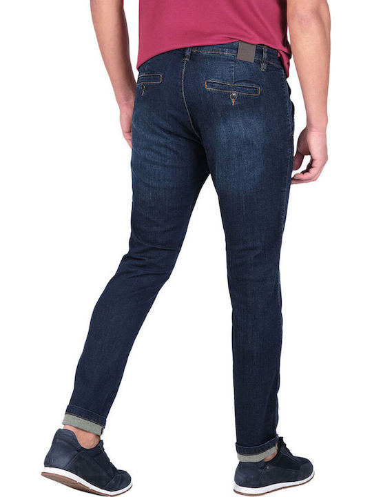 Pantaloni Jeans pentru Bărbați Albastru