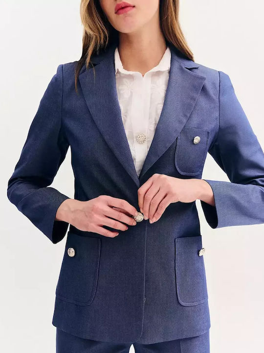 Forel Women's Blazer Blue