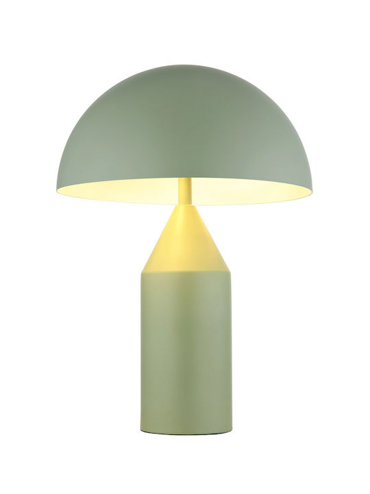 Globo Lighting Lampă de masă cu Abajur Verde și Bază