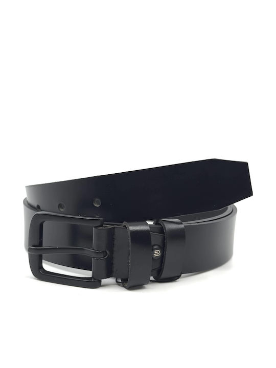 Men's Belt Leather Black