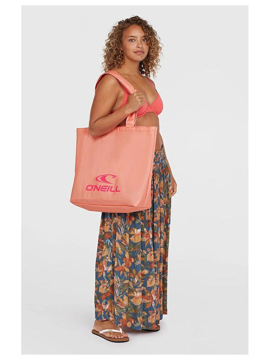 O'Neill Coastal Tote Fabric Beach Bag Orange