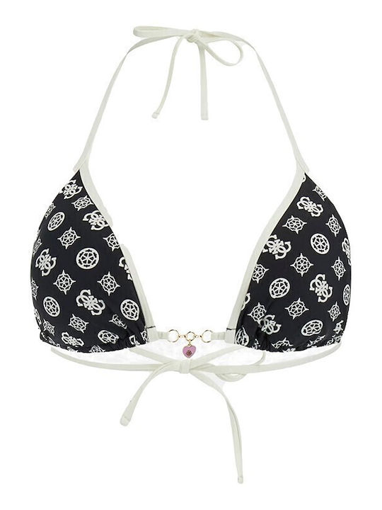 Bikini Τριγωνάκι με Ενίσχυση Μαύρο