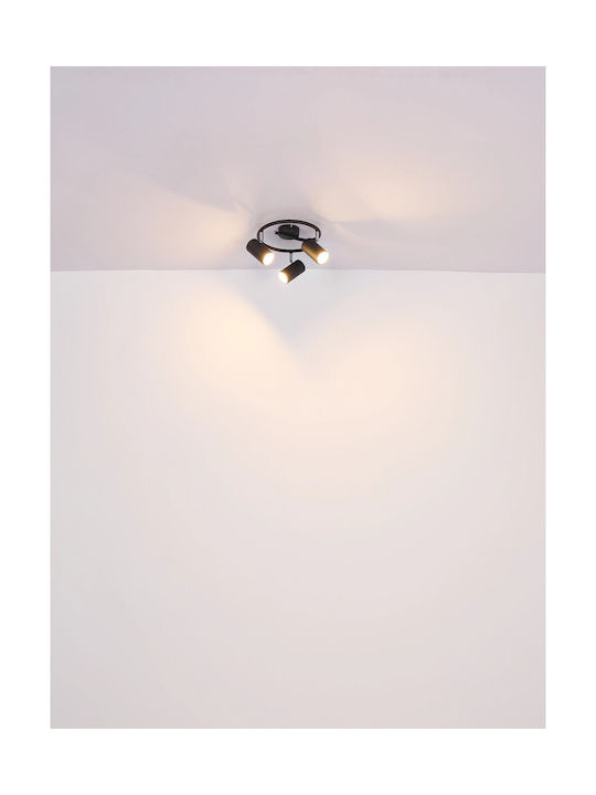 Globo Lighting Double Spot in Black Color