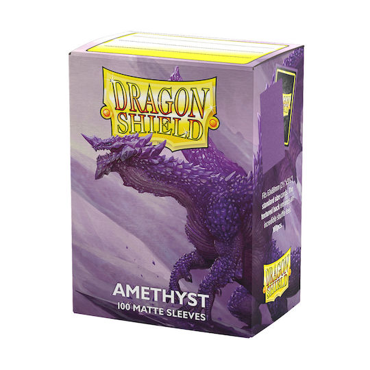 Dragon Shield Standard Matte Sleeves Amethyst 100 Sleeves