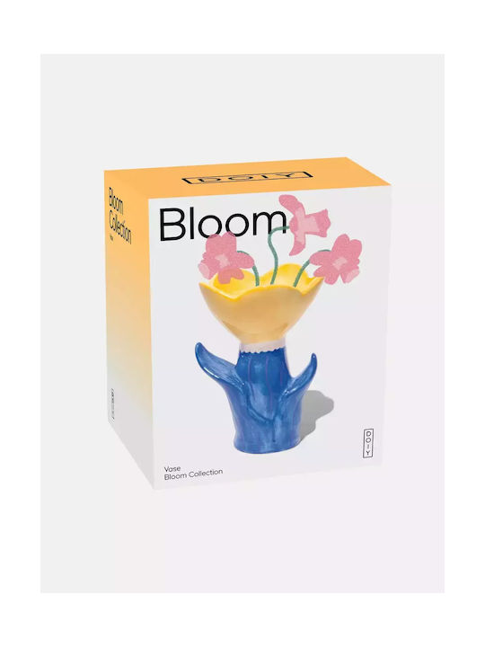 DOIY Decorative Vase Blue