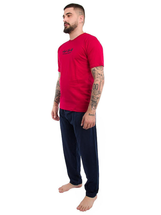 Calzedoro De vară Pijama de bărbați Bordeaux