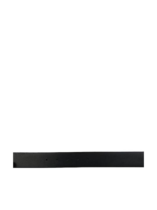 Klassischer Herrenledergürtel Dac Shop Mahagoni Schwarz 125 cm