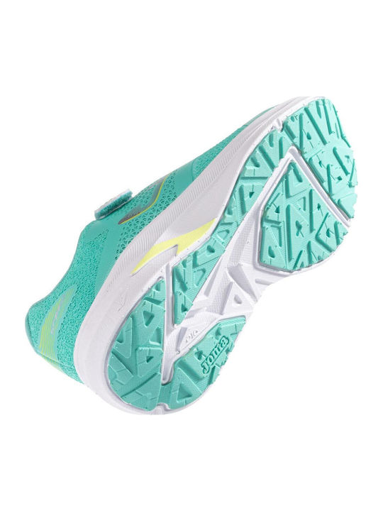 Speed Αθλητικά Παιδικά Παπούτσια Running με Σκρατς Τιρκουάζ