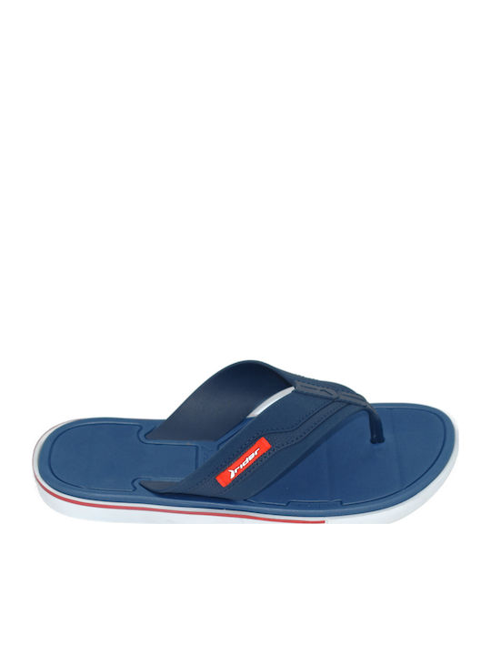 Slapi Bărbați Flip Flops Anatomici Albaștri