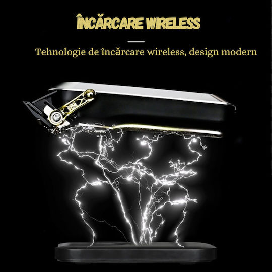 Professional Rechargeable Hair Clipper Black