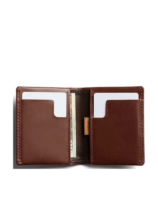 Wssb Slim Sleeve Δερμάτινο Ανδρικό Πορτοφόλι Ροζ