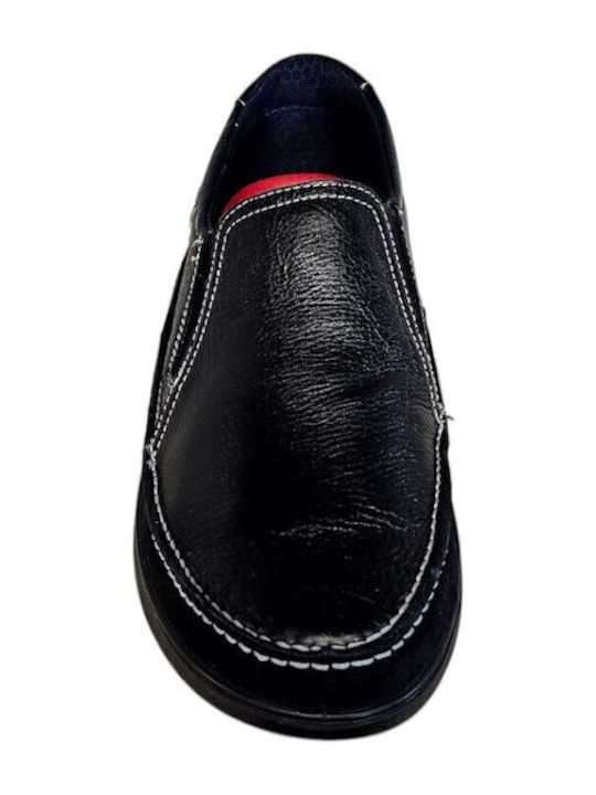 Men's Leather Casual Shoes Black
