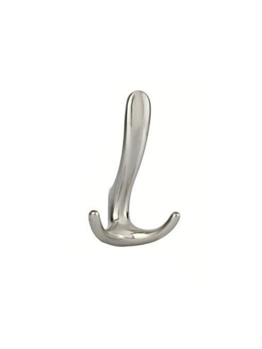 Import Hellas Wall Hanger 4254 Metal 3 Hooks Black