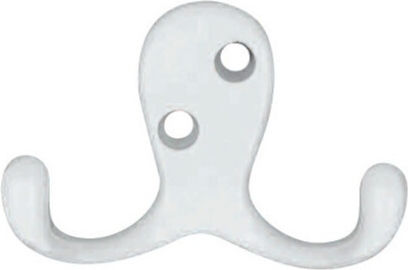 Import Hellas Wall Hanger 9811 Metal 2 Hooks Gold