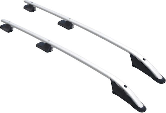 Omtec Parallel Aluminum Roof Bars Silver Color Sport L2 Vw Caddy 2003-2015 Maximum Load Weight 75kg Omtec 2 Pieces 7522931l/om