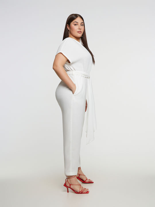 Women's One-piece Suit Beige